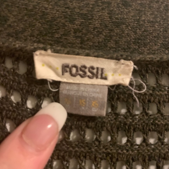 Fossil button up sweater - Picture 2 of 2